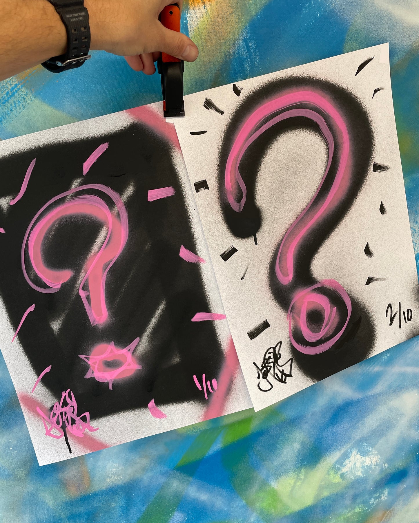The Curious Case of the Question Mark – 10 Limited Edition Originals