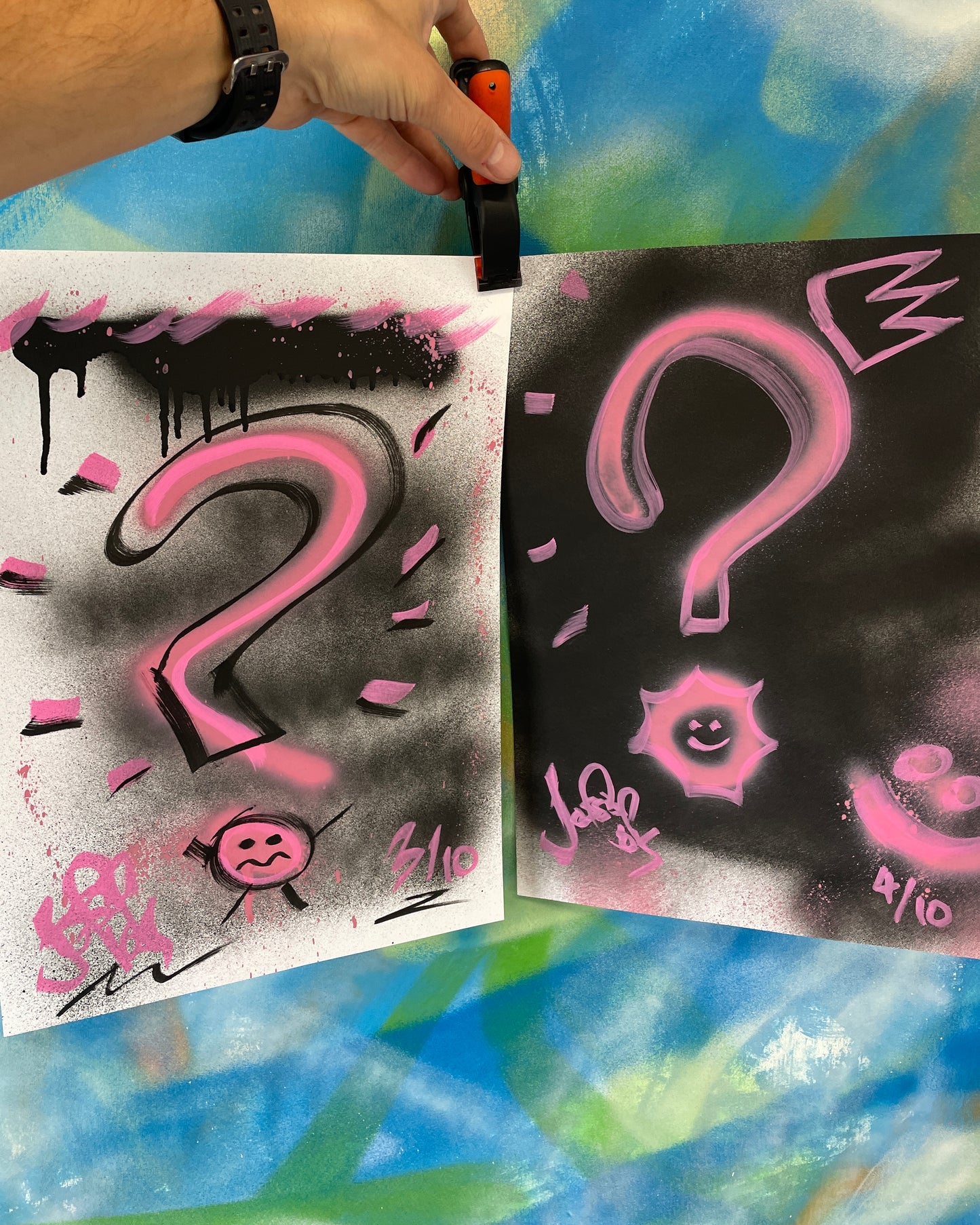 The Curious Case of the Question Mark – 10 Limited Edition Originals