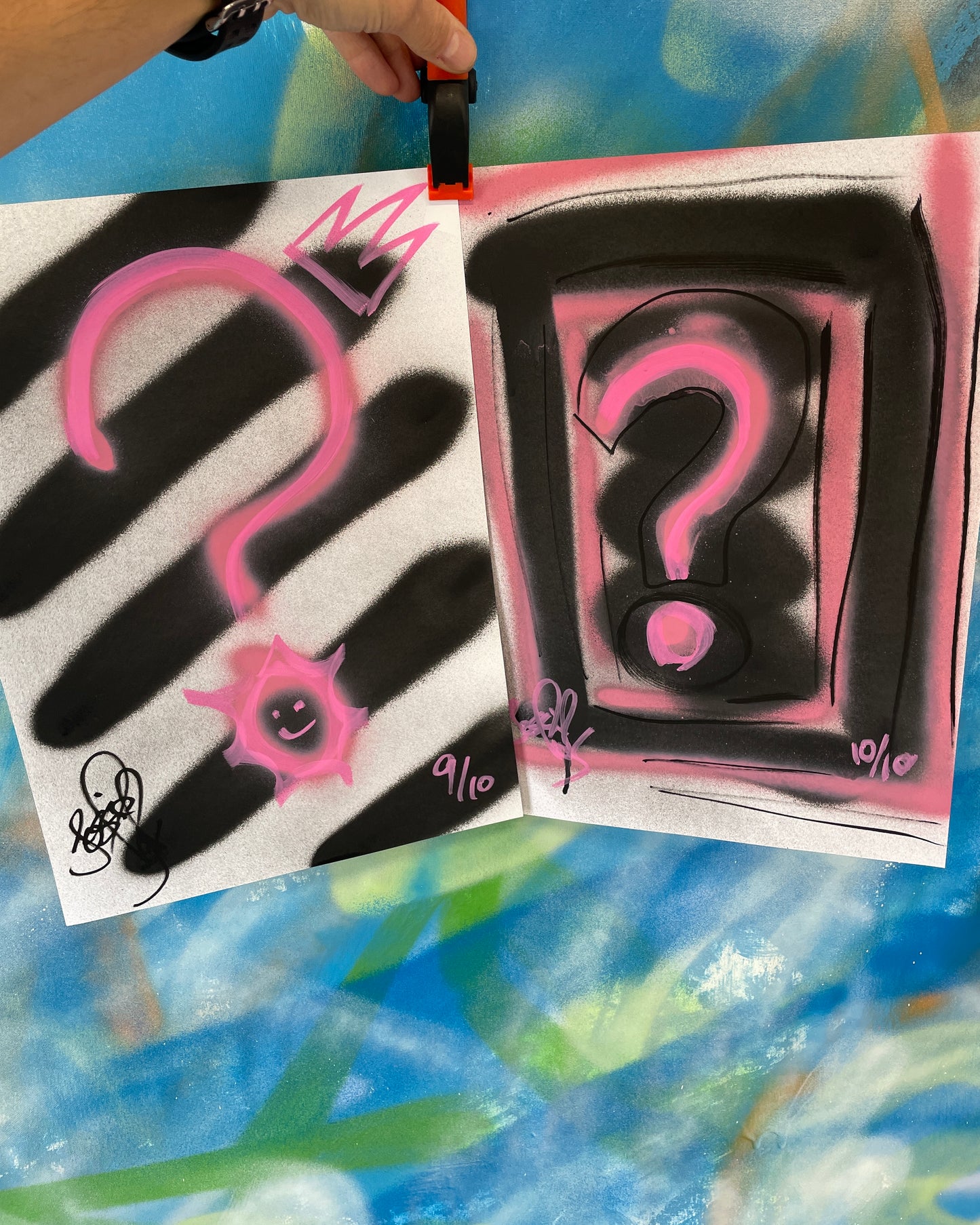 The Curious Case of the Question Mark – 10 Limited Edition Originals