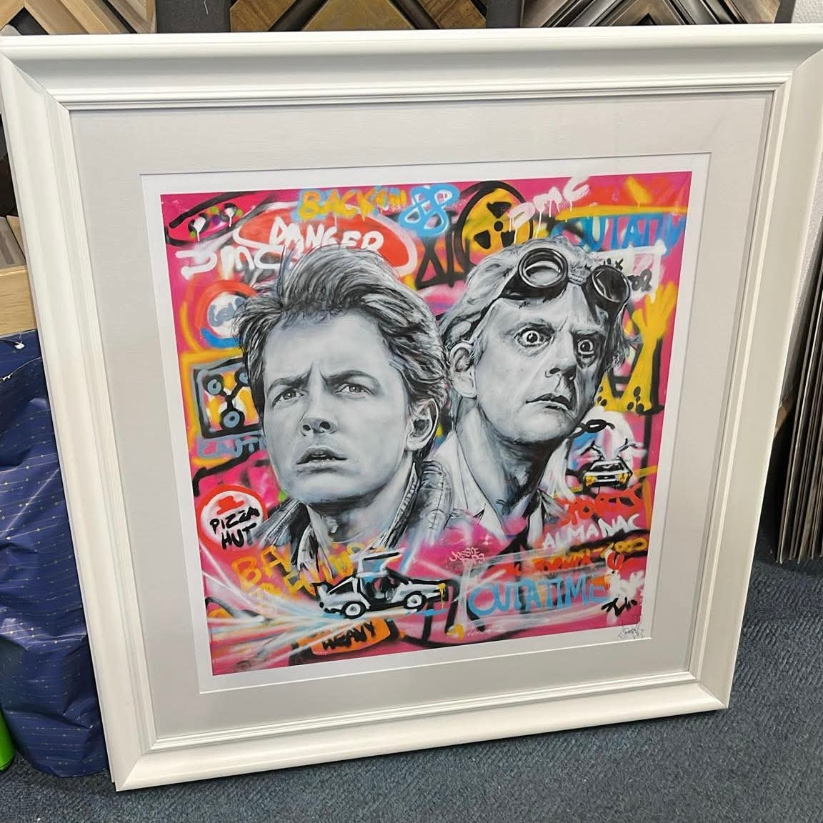The GREAT SCOTT Edition 🕒 Back to the Future - Limited Time Art Print