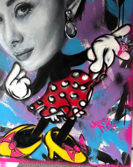 ‘Audrey Minnie Mix' Limited Edition Print