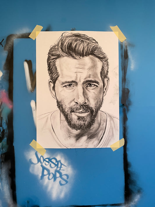 A1 Ryan Reynolds Charcoal Original