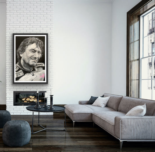 🏍️ 'JOEY' Dunlop - Limited Edition Tribute Print