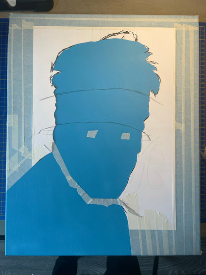 (BLUE) Zoolander Supreme 16’x20’ Canvas
