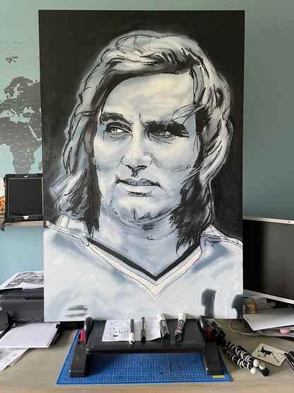 George 'BEST' Limited Edition Print