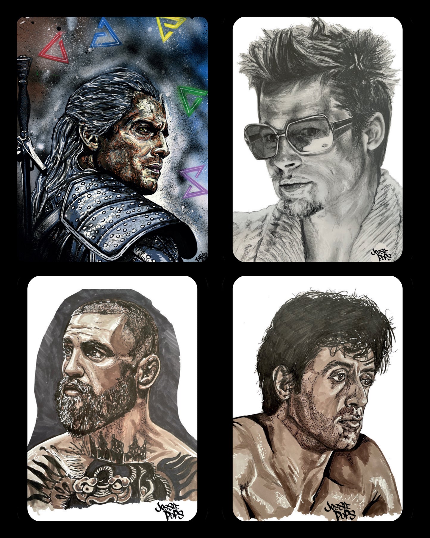 ‘HUNTER’ Pack POPS cards
