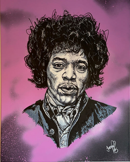 (PURPLE) Haze Limited Edition Print