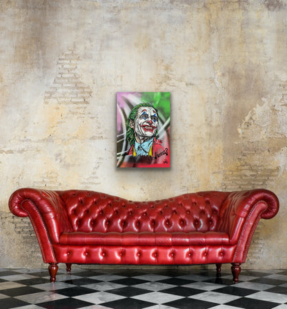 (PURPLE/ GREEN) Joker Limited Edition Print