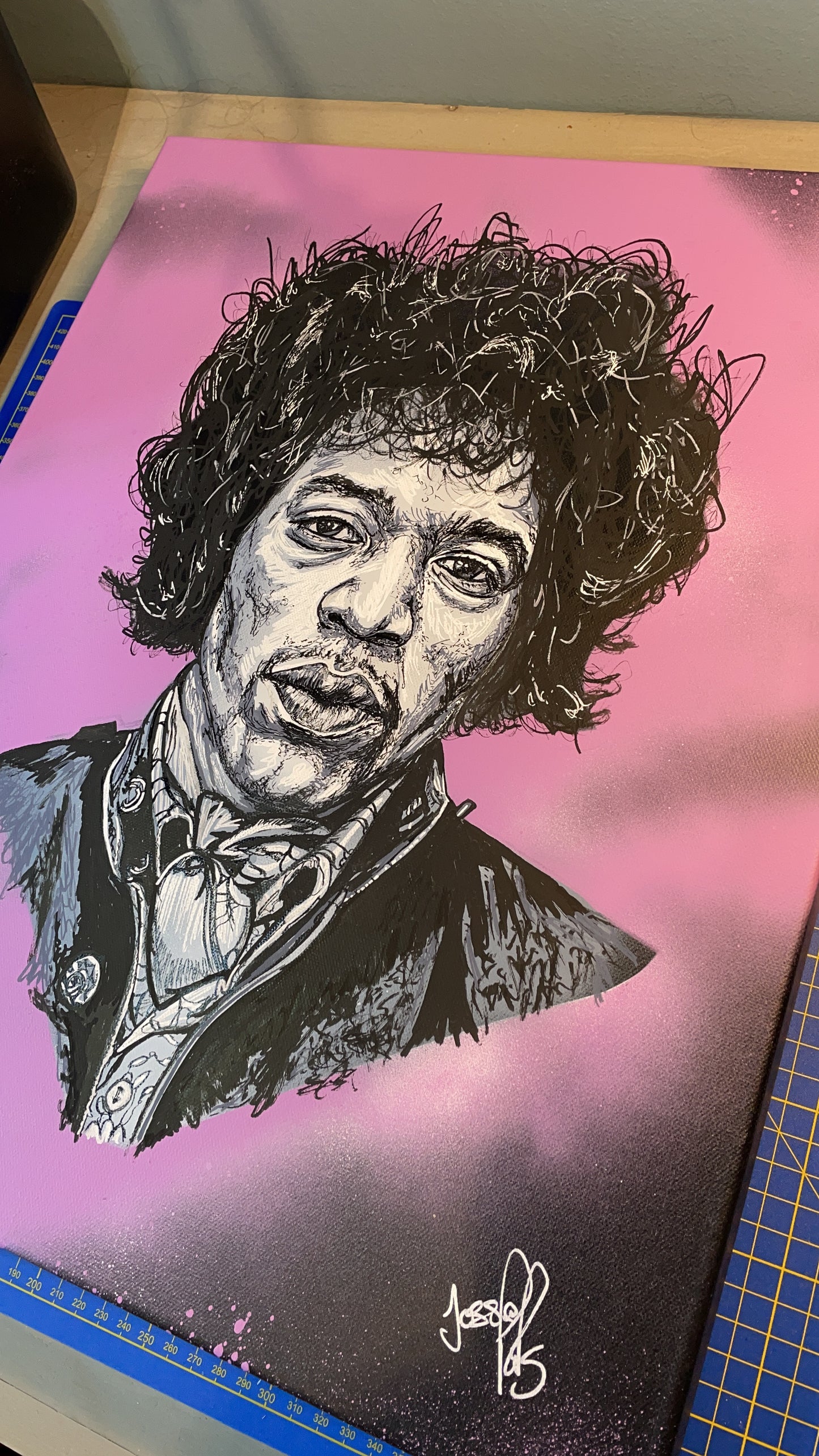 (PURPLE) Haze 16’x20’ Canvas