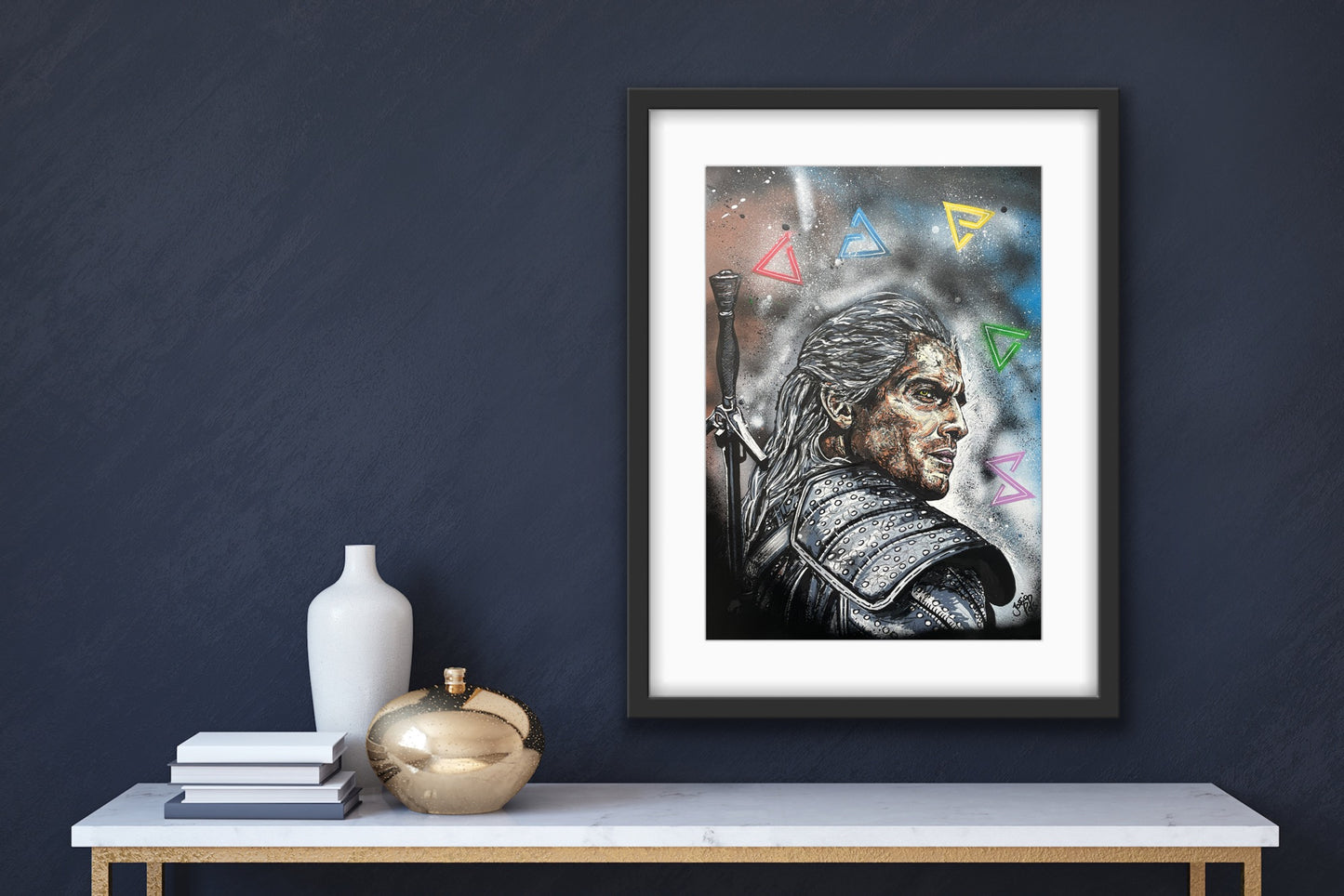 (GREY) The Witcher Limited Edition Print