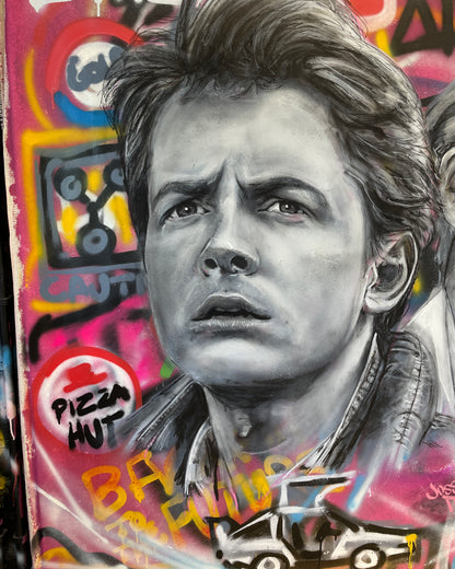 🕒 Back to the Future - Limited Edition Art Print