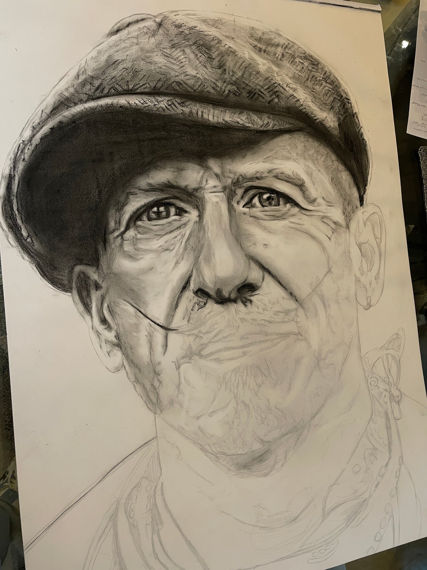 A4 Foy Vance Charcoal Print