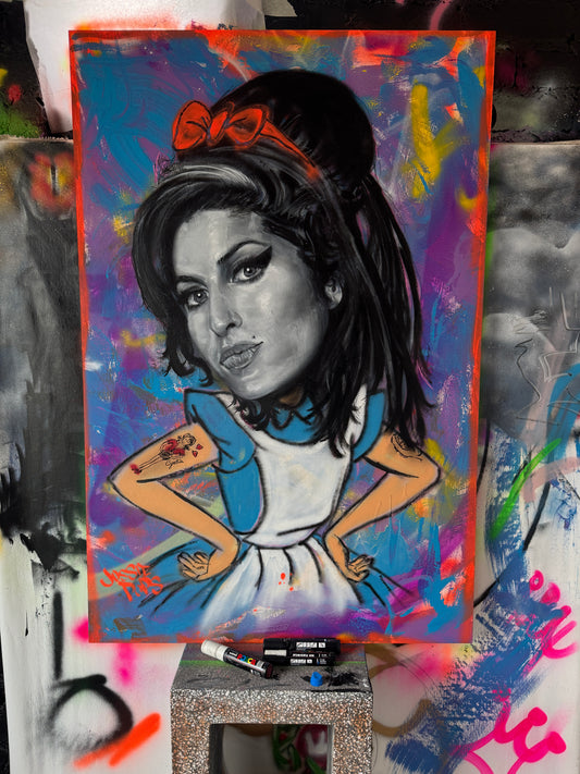 ‘Amy in Wonderland' Limited Edition Print