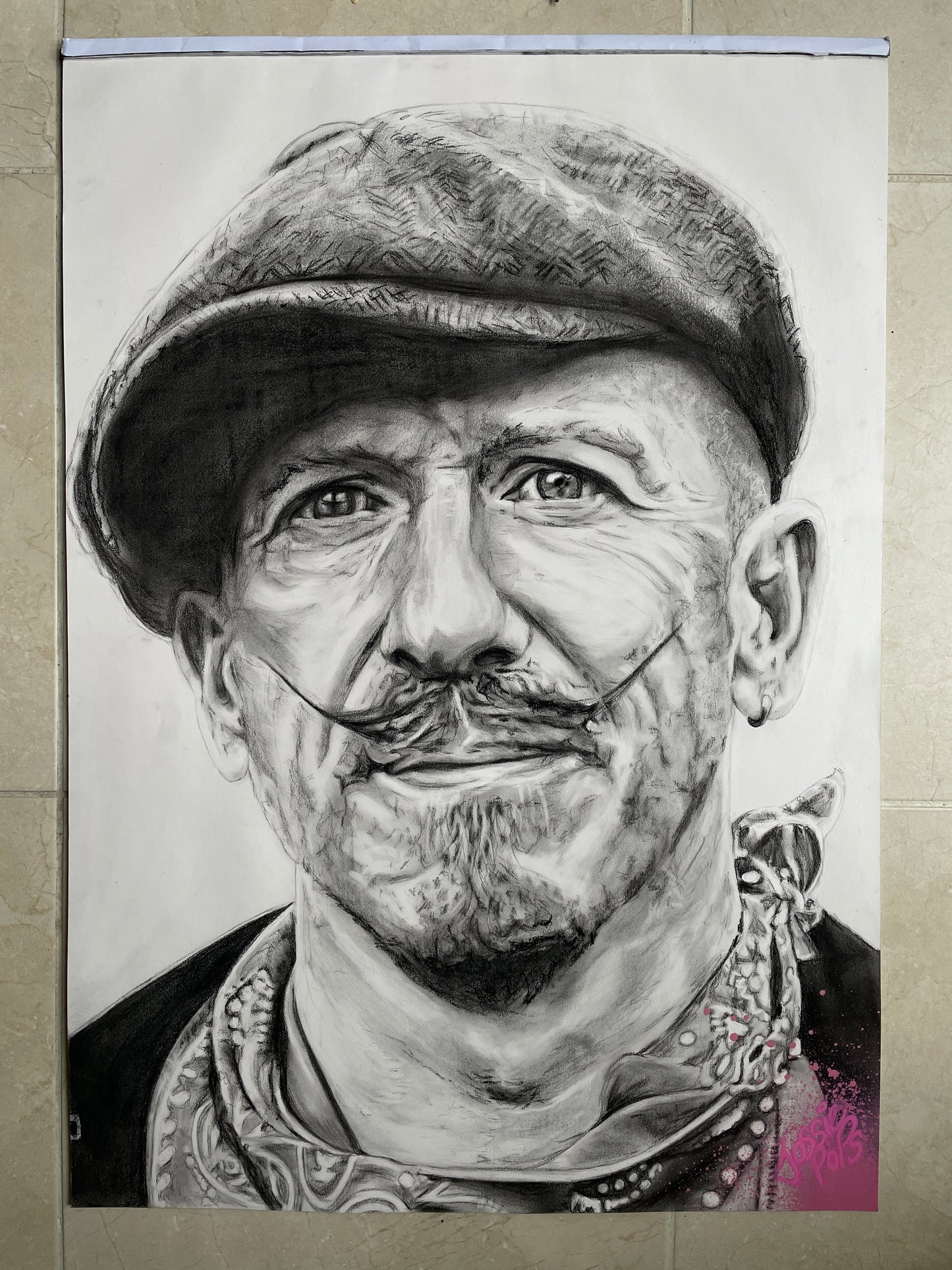 A4 Foy Vance Charcoal Print