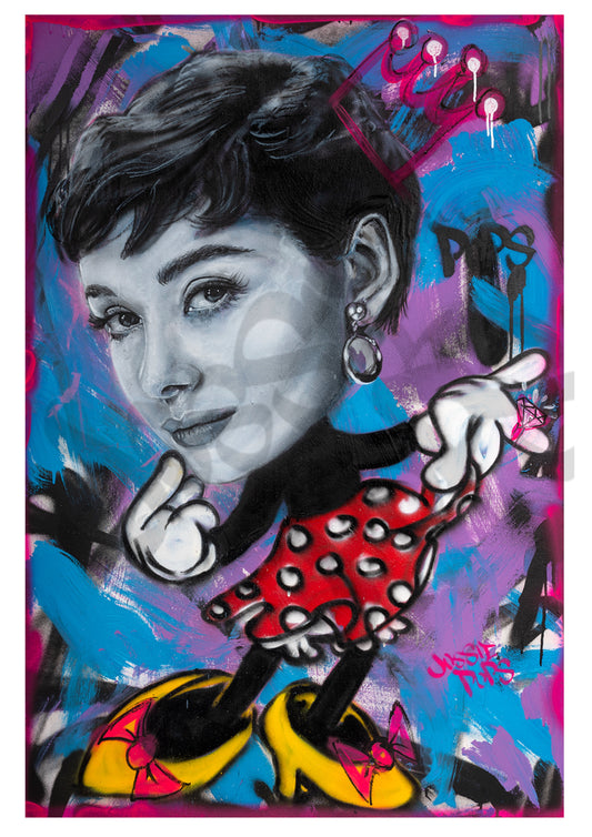 ‘Audrey Minnie Mix' Limited Edition Print