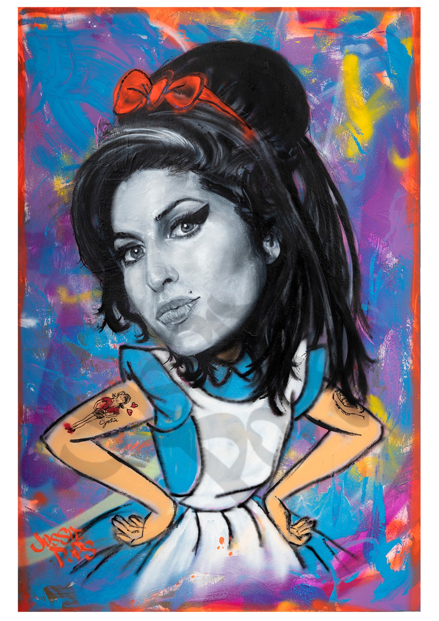 ‘Amy in Wonderland' Limited Edition Print
