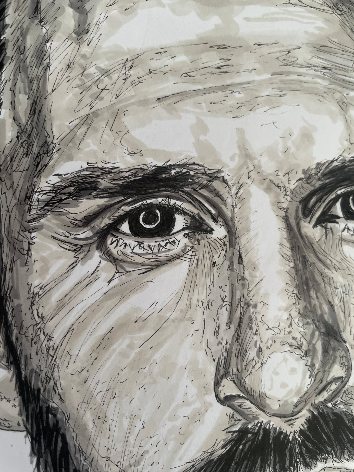 A4 Lionel Messi Ink Print