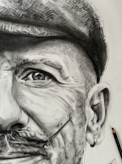 A4 Foy Vance Charcoal Print