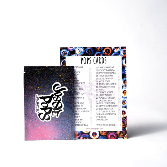 ‘LAVERYS’ Pack POPS cards