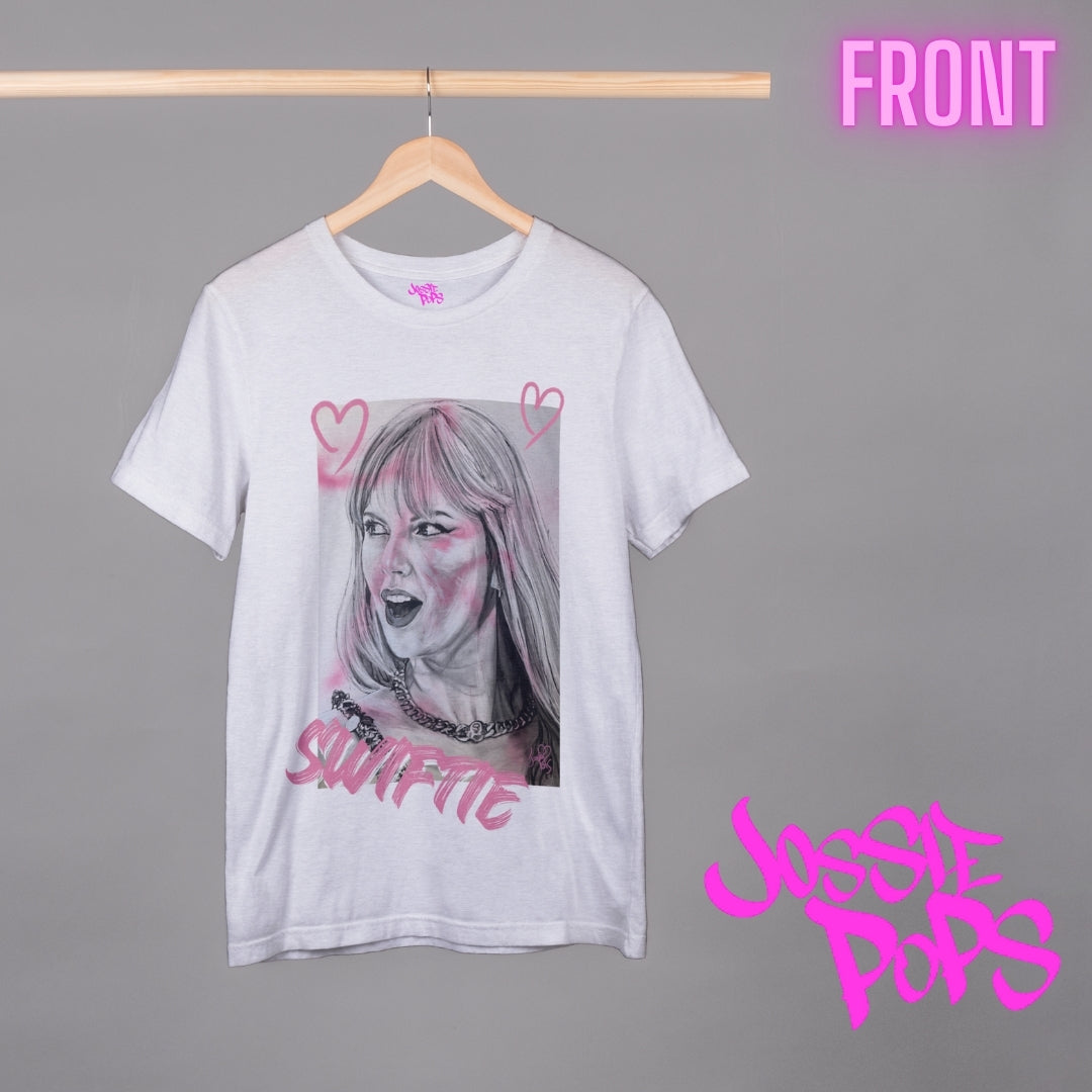 Taylor Swift White Unisex T-Shirt