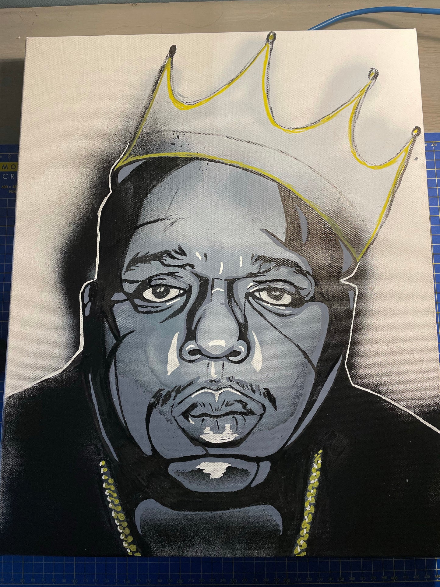 (RED) Biggie Smalls 16’x20’ Canvas