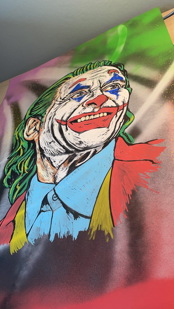 (PURPLE/ GREEN) Joker Limited Edition Print