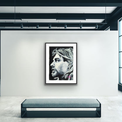 ‘KURT’ Nirvana Limited Edition Print