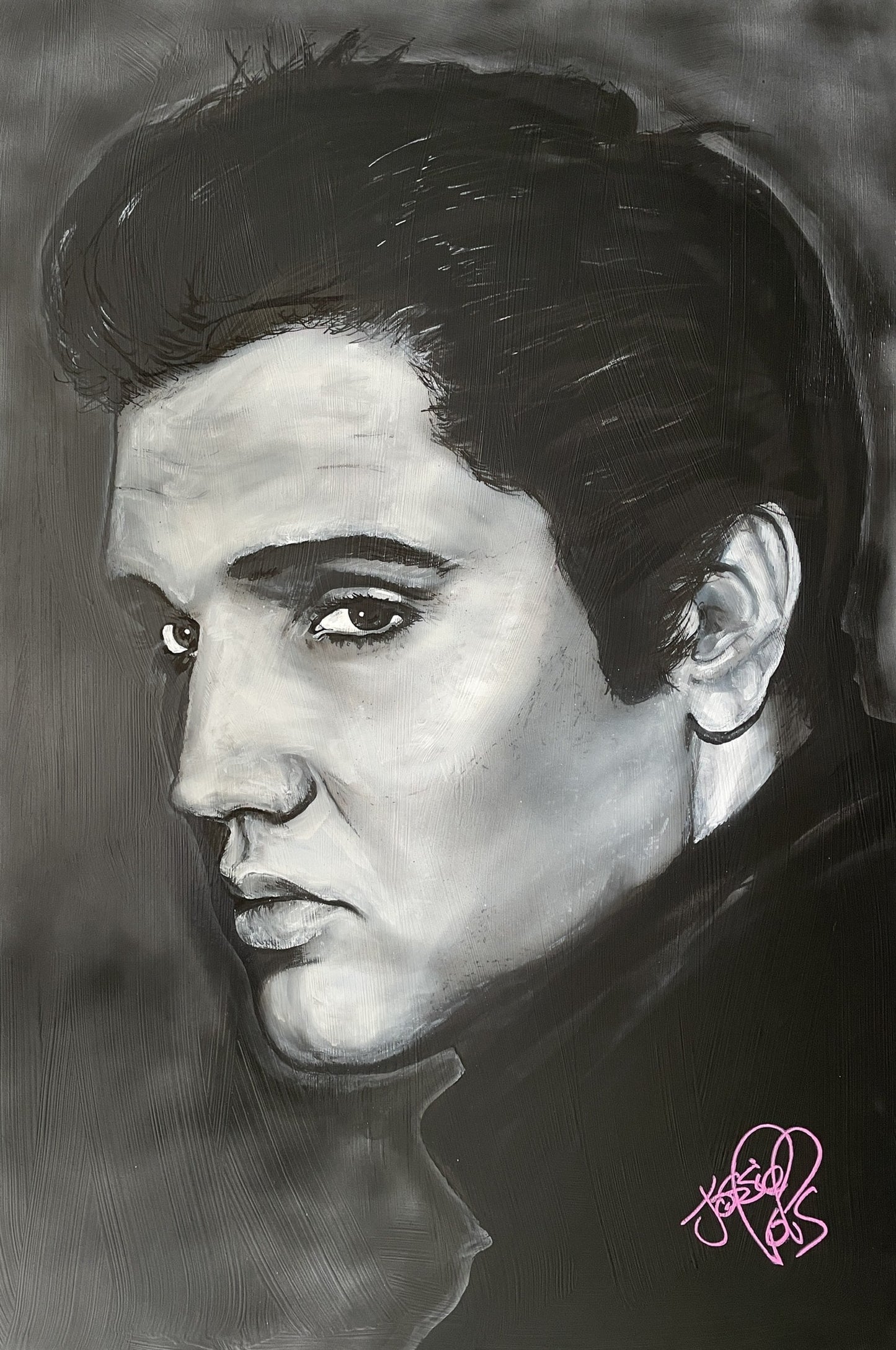 ‘THE KING’ Elvis Presley Limited Edition Print