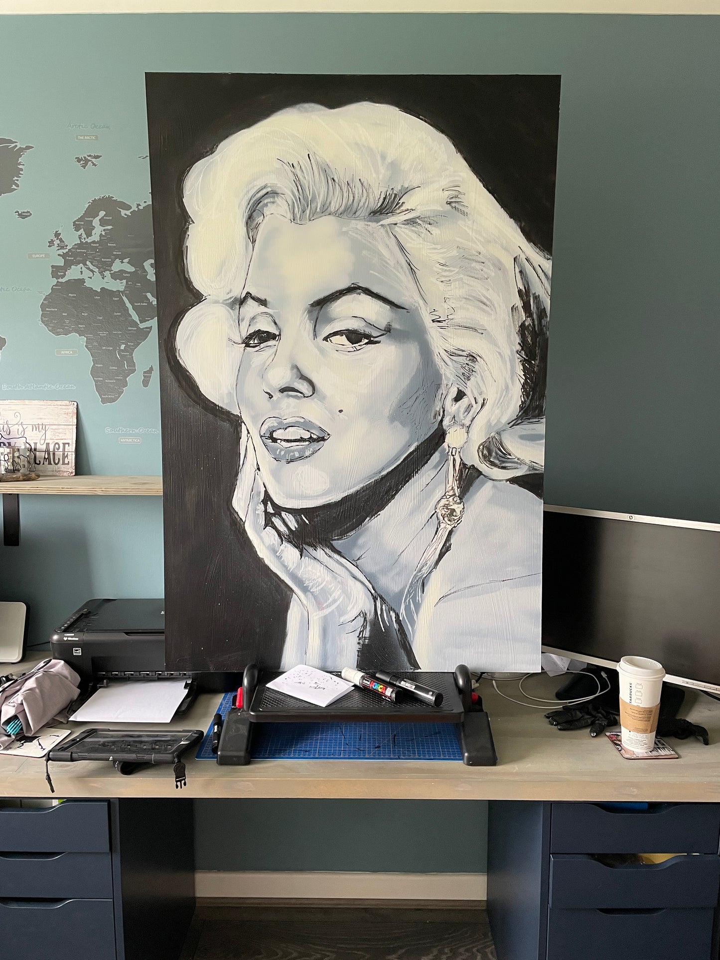 ‘MARILYN’ Monroe Limited Edition Print