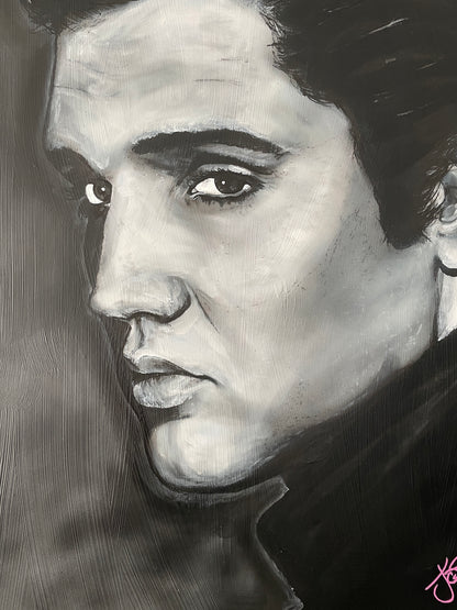 ‘THE KING’ Elvis Presley Limited Edition Print