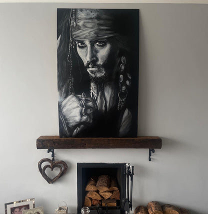 ‘JOHNNY’ Jack Sparrow Limited Edition Print