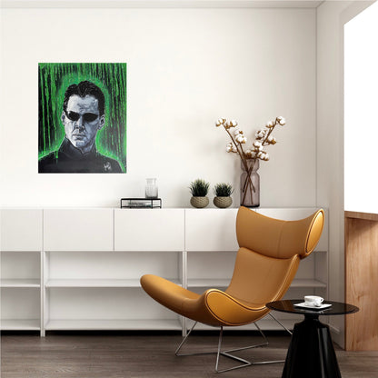 (GREEN) Neo Matrix 16’x20’ Canvas