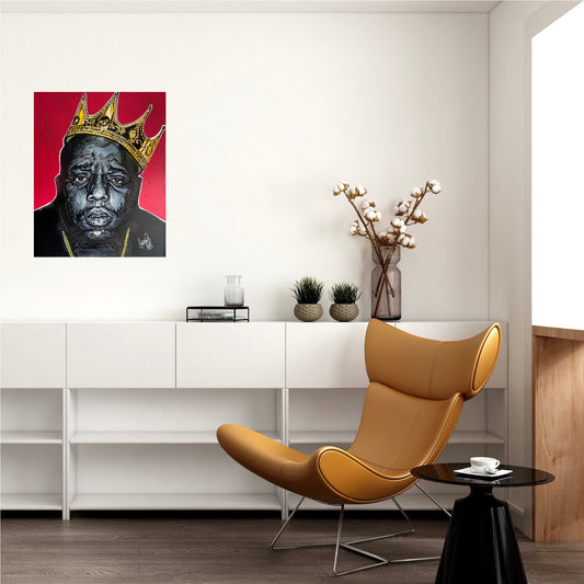 (RED) Biggie Smalls 16’x20’ Canvas